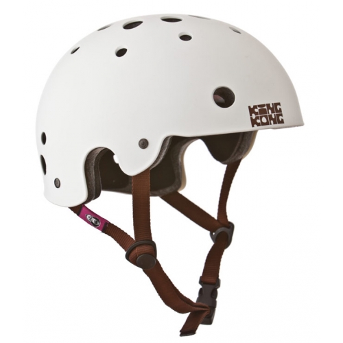 Kask King Kong Mat White (Brown Straps)